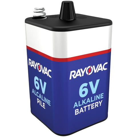 6-Volt, 4-Alkaline, D-Cell-Equivalent Lantern Battery with Spring Terminals