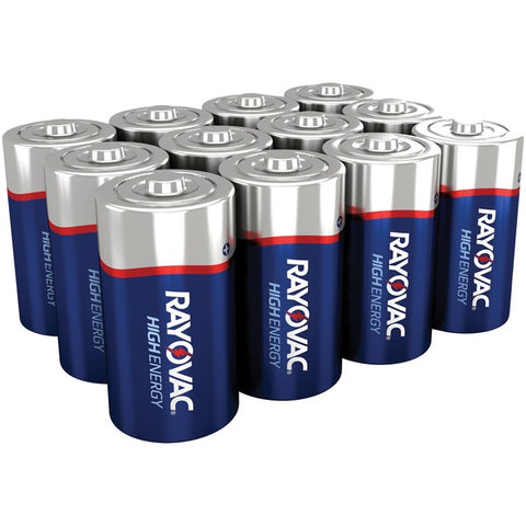 Alkaline Batteries Reclosable Pro Pack (C, 12 pk)