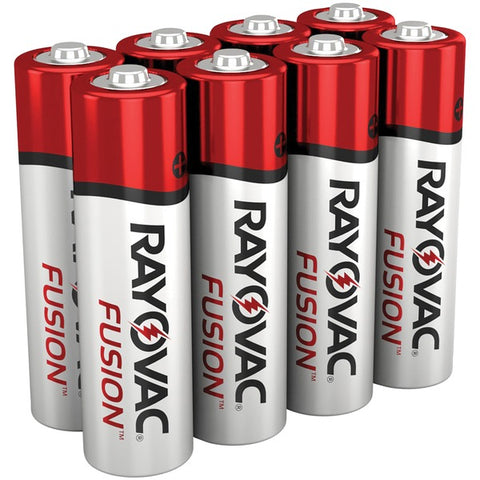 FUSION(TM) Advanced Alkaline AA Batteries, 8 pk