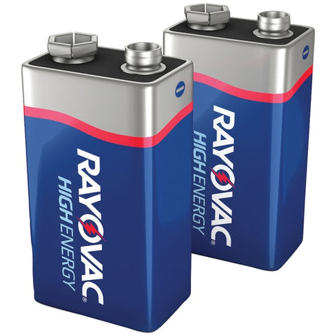 9-Volt Alkaline Batteries, 2 pk