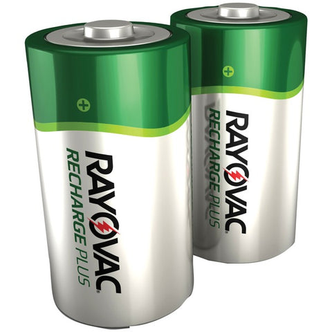 Ready-to-Use NiMH Rechargeable Batteries (D; 2 pk; 3,000mAh)