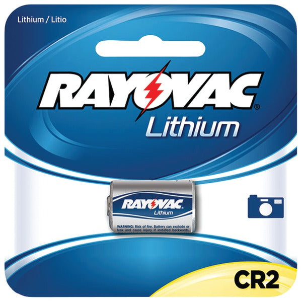 3-Volt Lithium CR2 Photo Battery, Carded (Single)