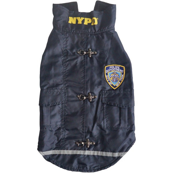 NYPD(R) Water-Resistant Dog Coat (Small)