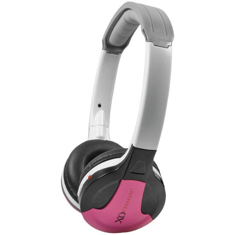 IR Wireless Foldable Headphones (Pink)