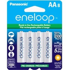Panasonic eneloop Batteries (AA 8 Pk)