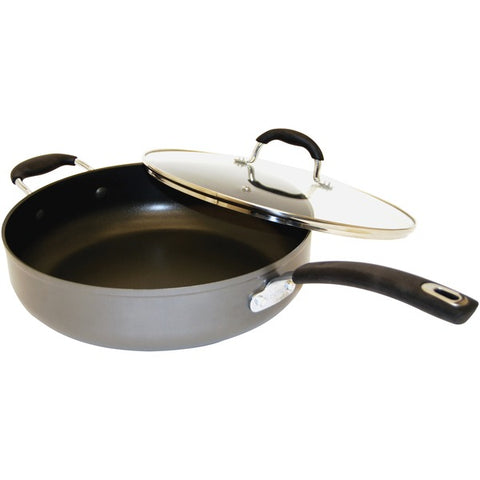 La Forge Classic 5.4-Quart Deep Stir Fry Pan with Lid