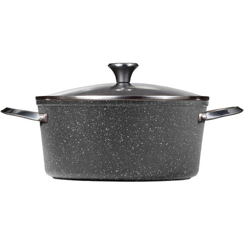 THE ROCK(TM) by Starfrit(R) One Pot 7.2-Quart Stock Pot with Lid