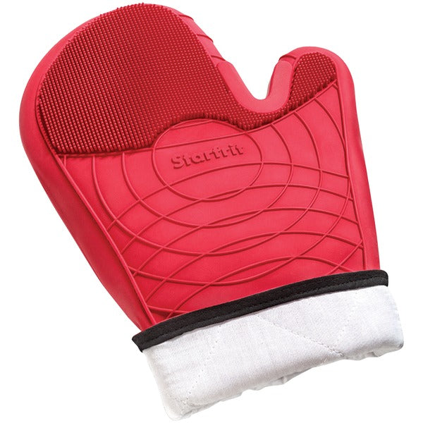 2-in-1 12" Silicone Oven Mitt
