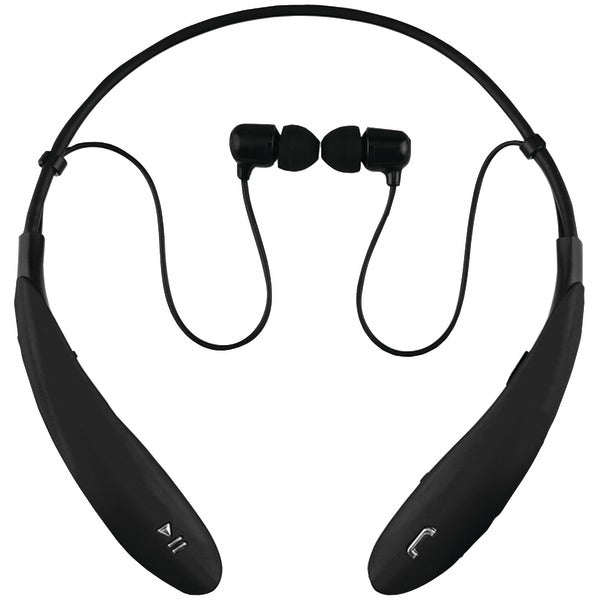 IQ-127 Bluetooth(R) Headphones with Microphone (Black)