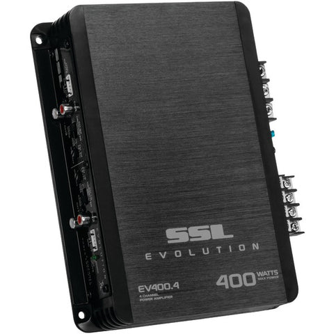 EVOLUTION Series Full-Range 400-Watt 4-Channel MOSFET Class AB Amp (Black)
