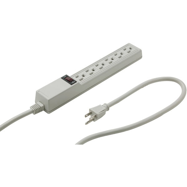 6-Outlet Surge-Protected Power Strip