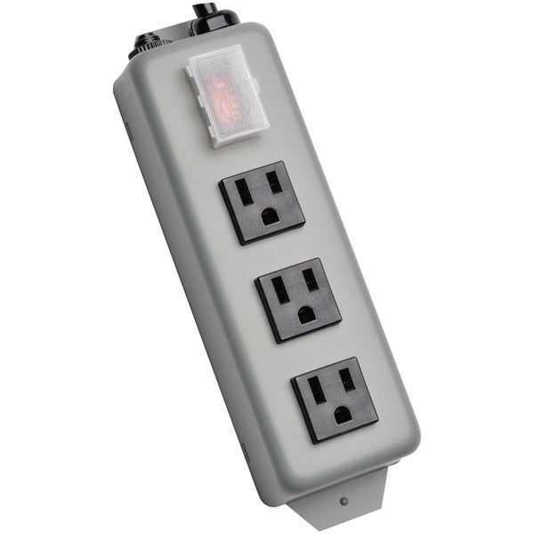 Waber(R) by Tripp Lite(R) 3-Outlet Industrial Power Strip, 6-Foot Cord