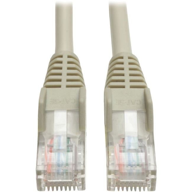Tripp Lite 5ft Cat5e - Cat5 Snagless Molded Patch Cable RJ45 M-M Gray 5'
