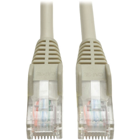 Tripp Lite 7ft Cat5e - Cat5 Snagless Molded Patch Cable RJ45 M-M Gray 7'