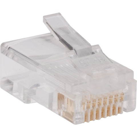 Tripp Lite RJ45 for Solid - Standard Conductor 4-Pair Cat5e Cat5 Cable 100 Pack