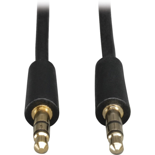 Tripp Lite 3ft Mini Stereo Audio Dubbing Cable 3.5mm Connectors M-M 3'