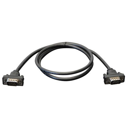 Tripp Lite 6ft VGA Coax Monitor Cable Low Profile with RGB High Resolution HD15 M-M 6'