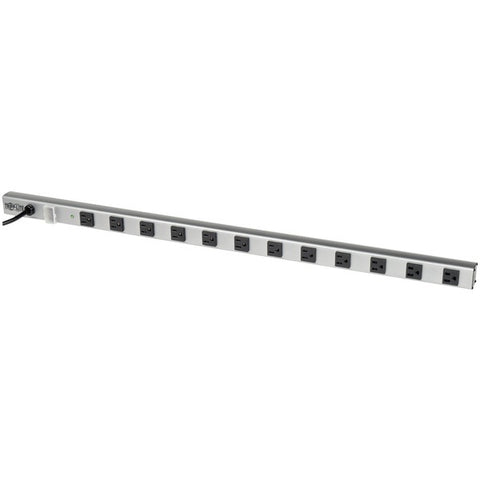 36-Inch 12-Outlet Power Strip with Surge Protection, 15-Foot Cord