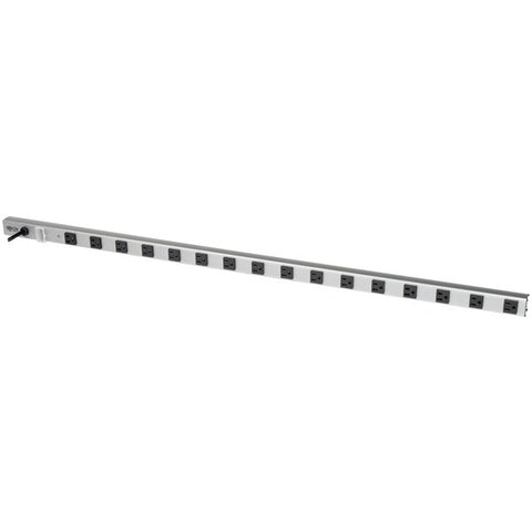 48-inch 16-Outlet Industrial Power Strip Surge Protector, 15-Foot Cord