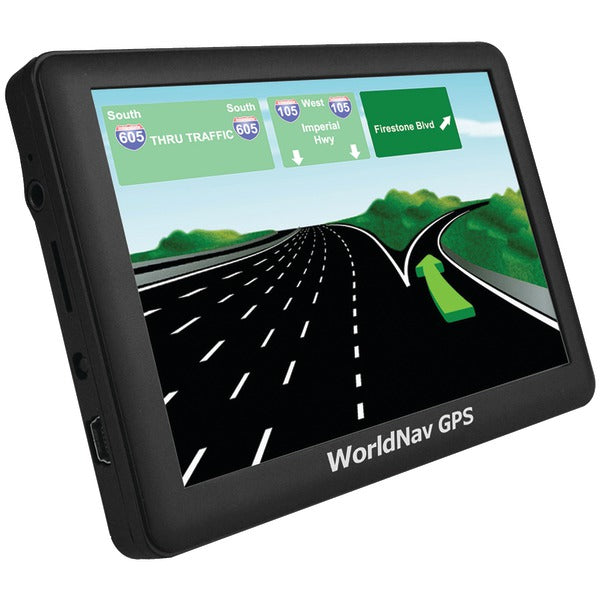 WorldNav 5880 High-Resolution 5" Truck GPS with Bluetooth(R)