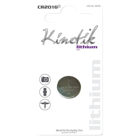 Lithium Battery (CR2016, Single)