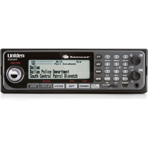 Uniden BCD536HP HomePatrol Series Digital Mobile Scanner with WiFi