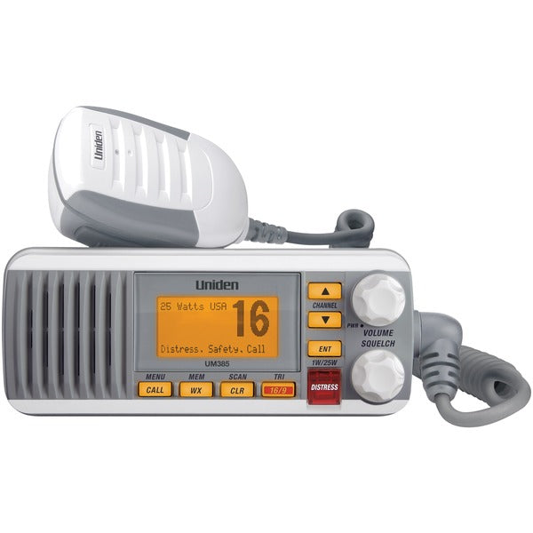 25-Watt Fixed-Mount Marine Radio with DSC (White)
