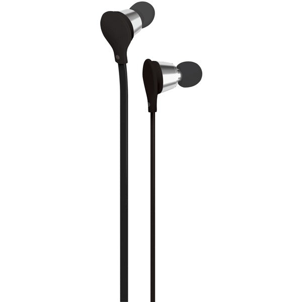 Jive Noise-Isolating Earbuds with Microphone (Black)