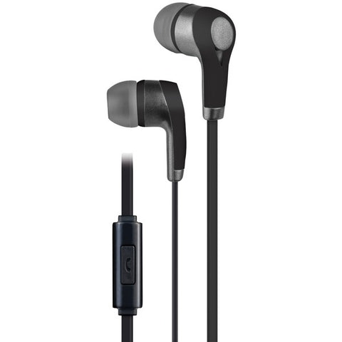 PE10 In-Ear Stereo Earbuds with Microphone (Black)