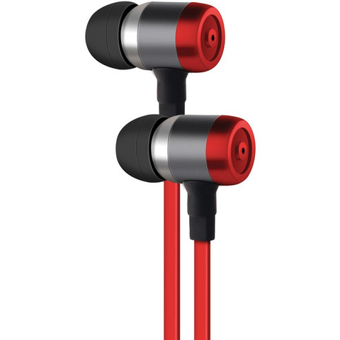 PE50 In-Ear Stereo Earbuds with Microphone (Red)