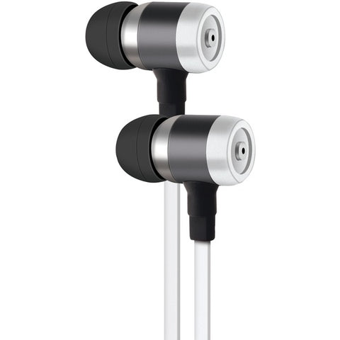 PE50 In-Ear Stereo Earbuds with Microphone (White)