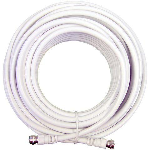 RG6 F-Male to F-Male Low-Loss Coaxial Cable (20ft)