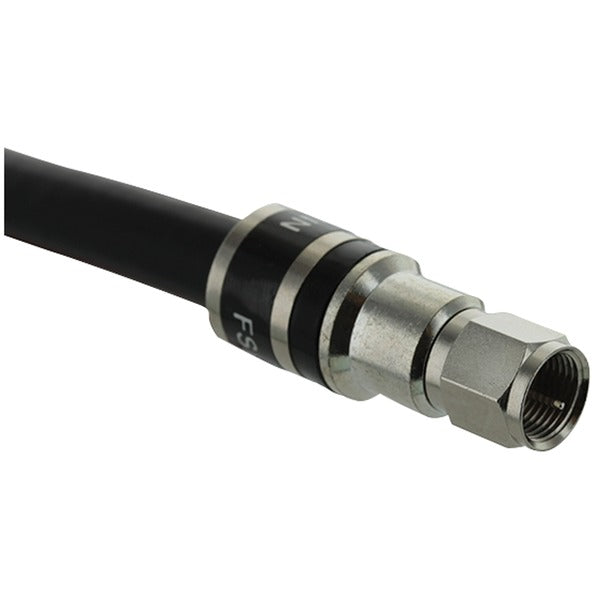 RG11 F-Male to F-Male Low-Loss Coaxial Cable (2ft)