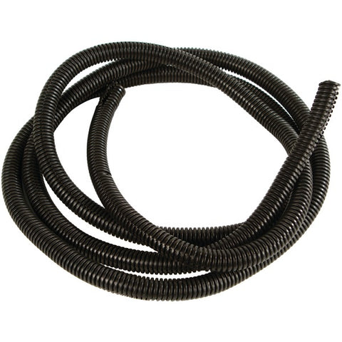 Black Split-Loom Cable Tubing, 100ft (.38")