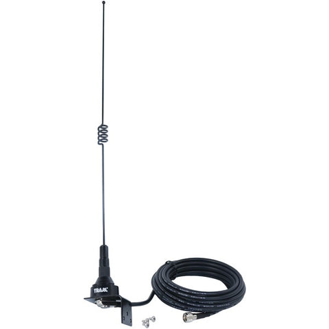 Pre-Tuned 140MHz-170MHz VHF-430MHz-470MHz UHF Dual-Band Trunk or Hole Mount Antenna Kit with Mini-UHF Male Connector