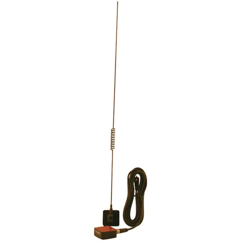 Glass Mount CB with Weather-Band Mobile Antenna