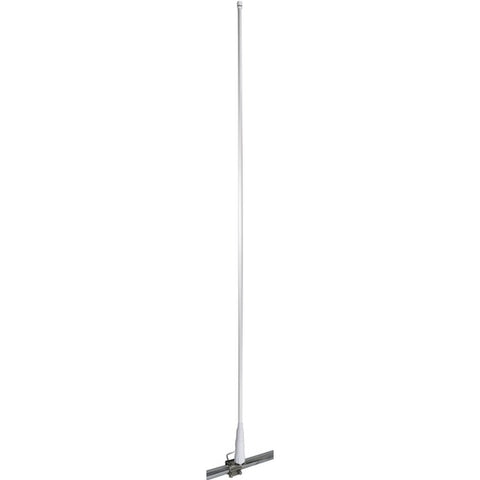 5ft VHF 3dBd Gain Marine Antenna with Stainless Steel Rail Mount