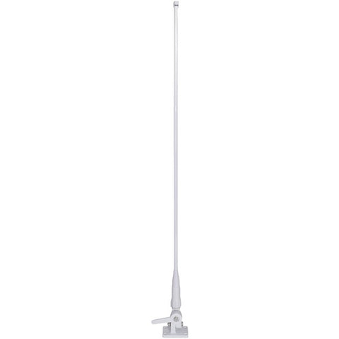 46" VHF 3dBd Gain Marine Antenna with Cable Built into Ratchet Mount
