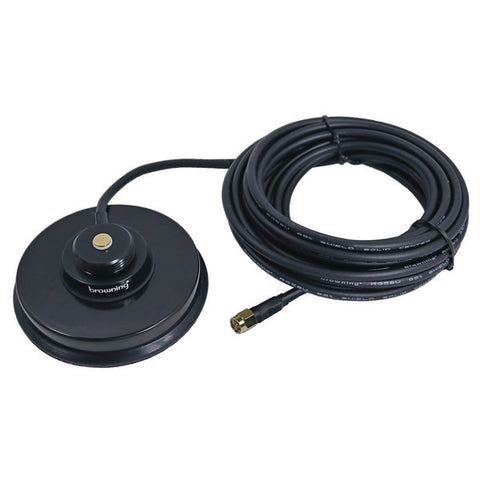 Premium 3 5-8" Magnet NMO Mounting with Rubber Boot & SMA Male