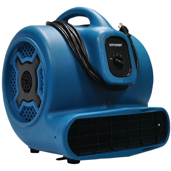 X-830 1 HP 3,600 CFM 3-Speed Commercial Air Mover-Carpet Dryer-Floor Blower Fan